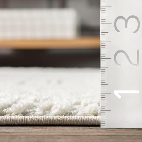 nuLOOM Kerry Cream Geometric Power Loomed Area Rug, 12' x 15'