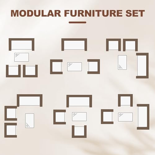 GarveeLife 4-Piece Patio Furniture Set