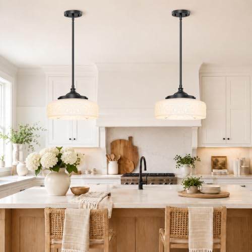 Daunton Vintage Pendant Light Over Sink Black Kitchen Island Pendant Light