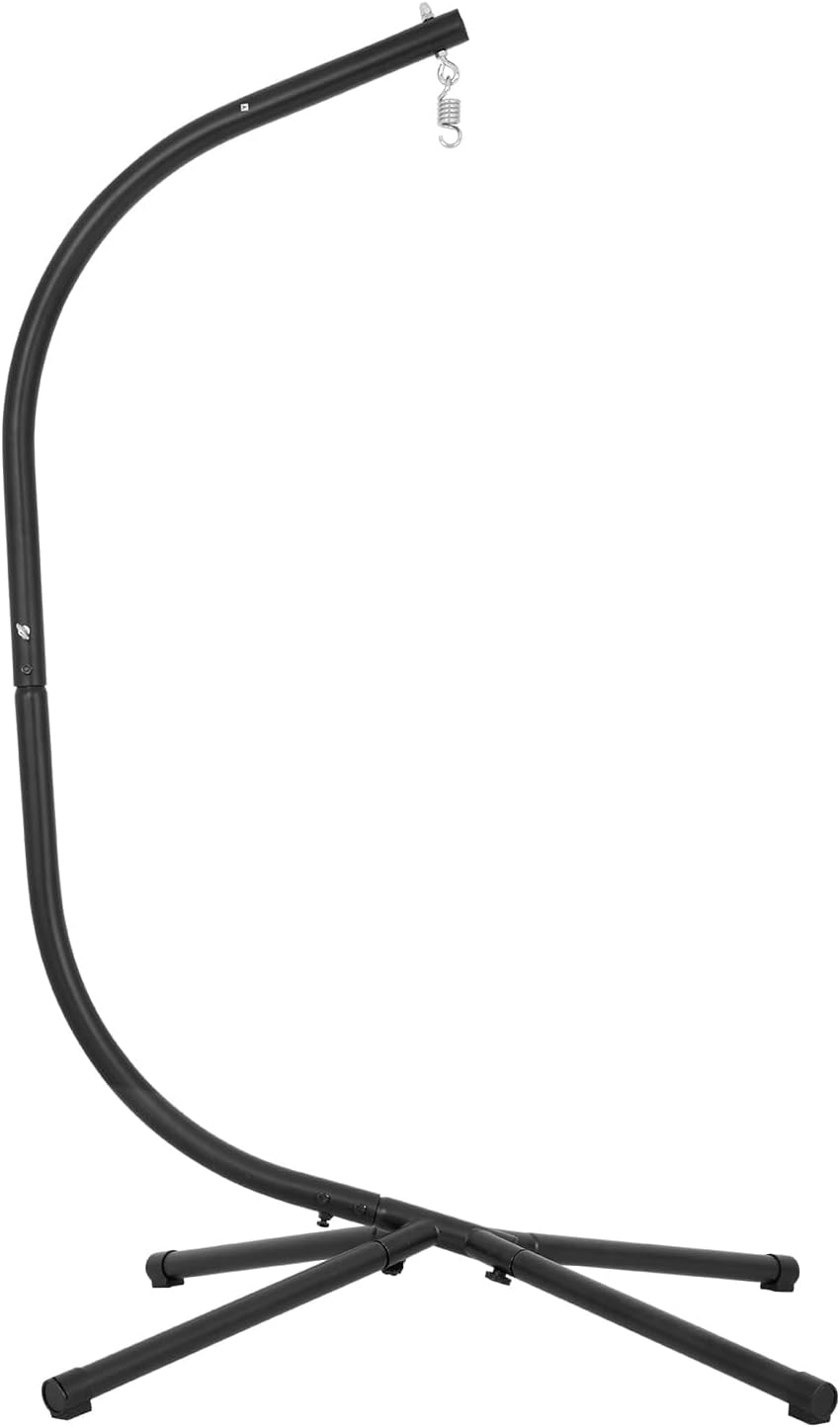 FDW Hammock Chair Stand, Outdoor Solid Steel Heavy Duty Construction for Hang...
