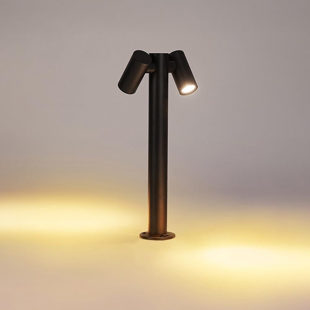 Modern Pathway Lights Adjustable Angle Spotlight Post Lights Outdoor Path Lig...