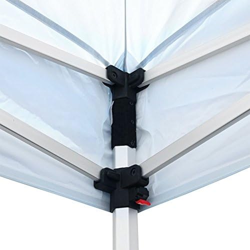 Vispronet 10x10 Pop Up Canopy Frame – 40lb Aluminum Tent Frame, Height Adjust...