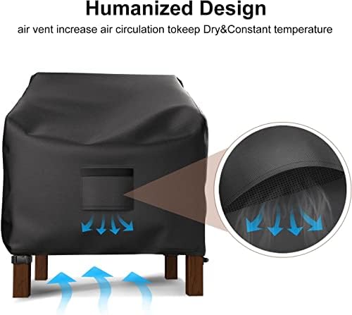 Patio Chair Covers Waterproof, Mrrihand Lounge Deep Seat Cover, Heavy Duty Ou...