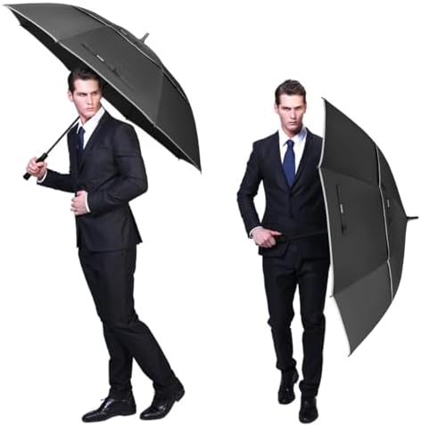 G4Free 47/54/62/68/72 Inch Golf Umbrella Windproof Auto Open Large Umbrella