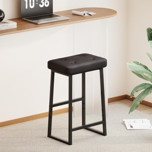 Bar Stool, Counter Height Bar stools, Modern Kitchen Island Chairs, Synthetic...
