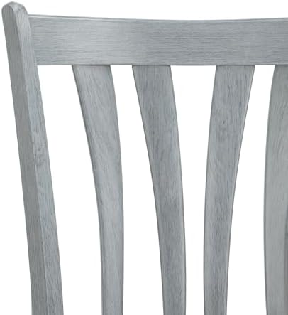 Hillsdale Furniture Savana Wood Bar Height Stool, 30" high, Blue Wire Brush