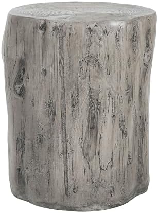 Christopher Knight Home Pawn 17" H MGO Outdoor Side Table with Tree-Stum...
