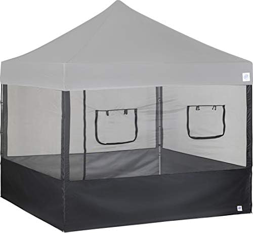 E-Z UP Food Booth Sidewall Kit, Set of 4, Fits 10x10 Straight Leg Canopy Tent...