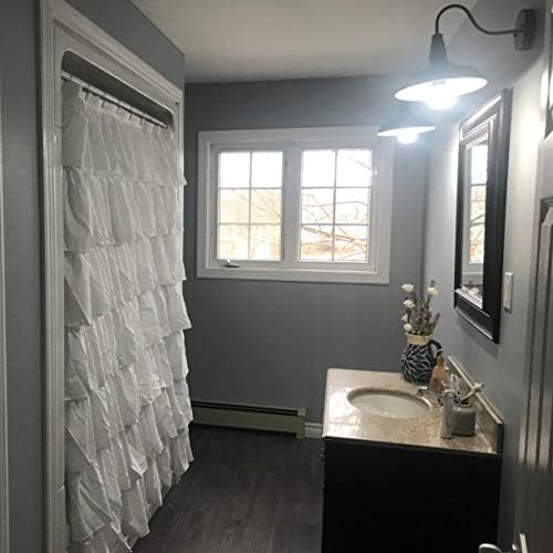 BRIGHTESS Bathroom Light Fixtures,Black Vanity Light, Decor Barn Light,E26 Fa...