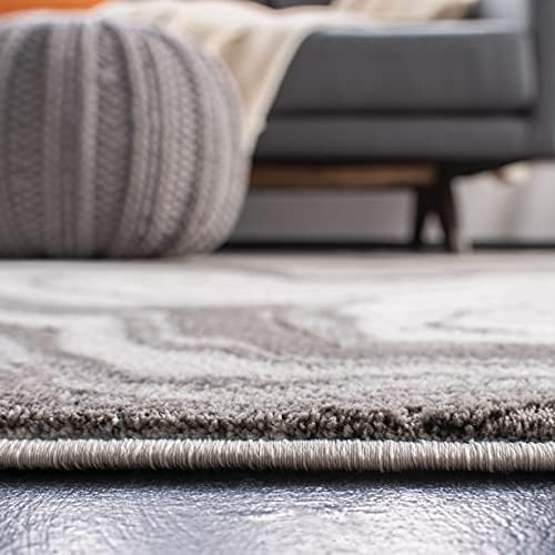 SAFAVIEH Craft Collection X-Large Area Rug - 12' x 15', Grey & Si...