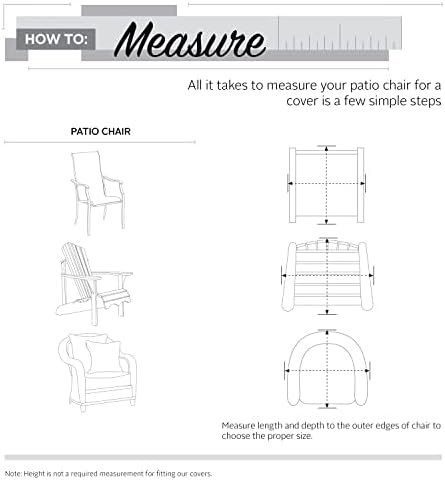 Classic Accessories Veranda Water-Resistant 27.5 Inch Rocking Chair Cover, Pa...