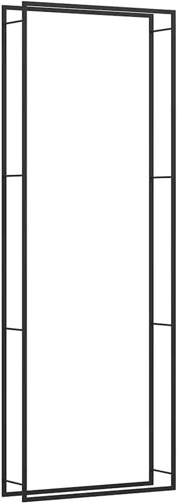 vidaXL Firewood Rack, Fire Log Stand Stacker Holder for Fireplace, Outdoor In...