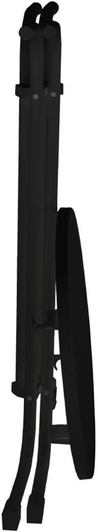 Displays2go Round Black Highboy Cocktail Pub Table, 31.5 Inch