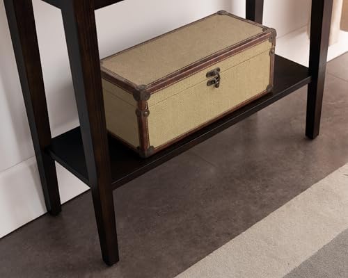 Leick Home Teegan Console Table, 30", Chocolate Oak