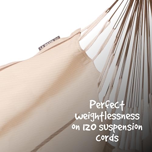 LA SIESTA® - XL King Habana Cotton Hammock Chair & CasaMount - Hanging Ch...