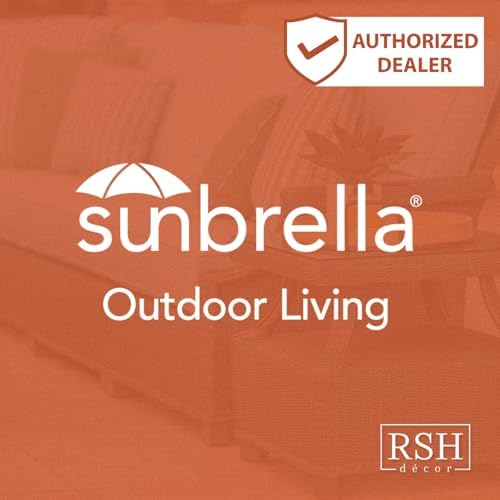 RSH DECOR: Sunbrella Foam Adirondack Chair Cushion | 48” x 20” x 2” | Sunbrel...
