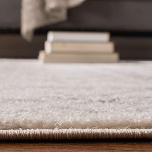 SAFAVIEH Tulum Collection Runner Rug - 2' x 15', Ivory & Grey, Mo...