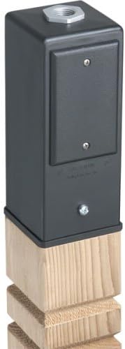 Arlington Industries GPD9B Gard-N-Post Outdoor Deck-Mount Light Post for Outl...