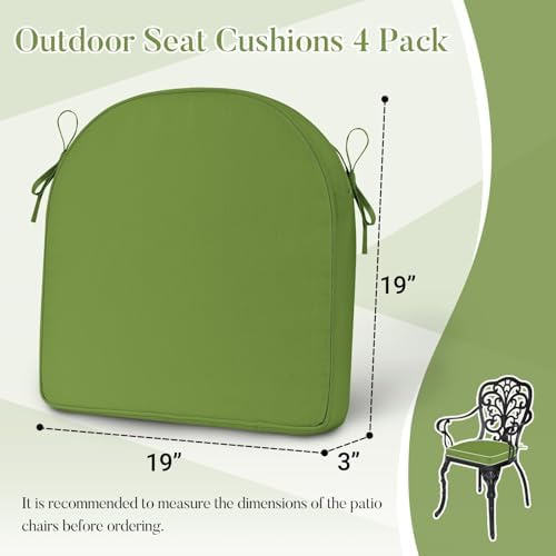 Basic Beyond Outdoor Cushions for Patio Furniture: Waterproof & UV Resist...