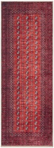 Keen Home Design Vintage Washable Runner Rug, Non-Slip Low Pile, 2x7