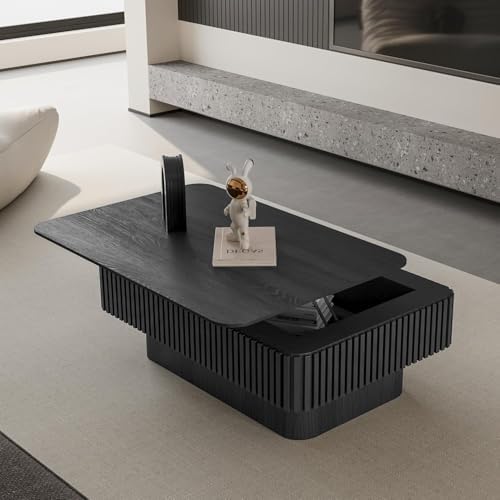 LKTART Lift Top Coffee Table for Living Room, Mid Century Modern Coffee Table...