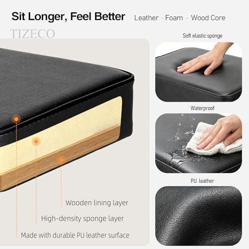 Piano Bench Adjustable Stool, Heavy Duty Music Keyboard Bench Seat for Piano ...