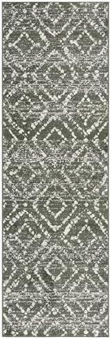 SAFAVIEH Adirondack Collection Runner Rug - 2'6" x 8', Green &am...