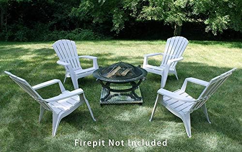 Deck Defender & Grass Guard - Fire Pit Base & Heat Shield - Polished ...