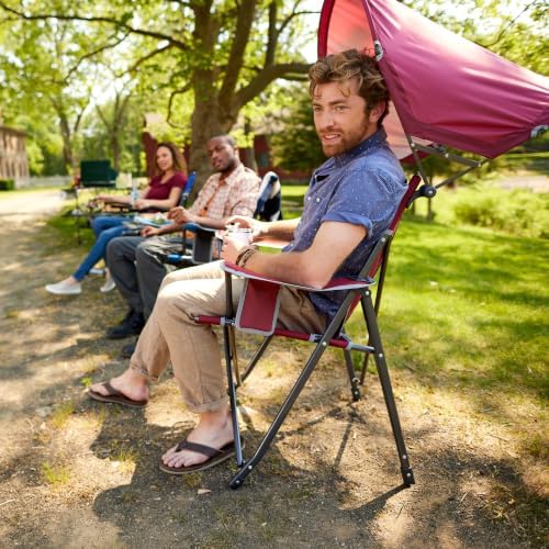 GCI Outdoor SunShade Comfort Pro Camping Chair