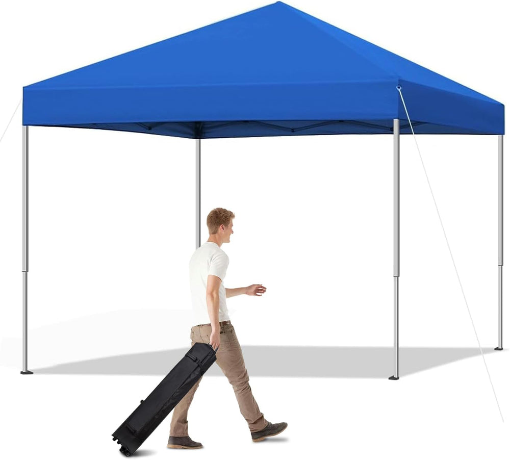 10x10 Pop Up Canopy Tent Instant Canopy for Party Portable Beach Tent Sun She...