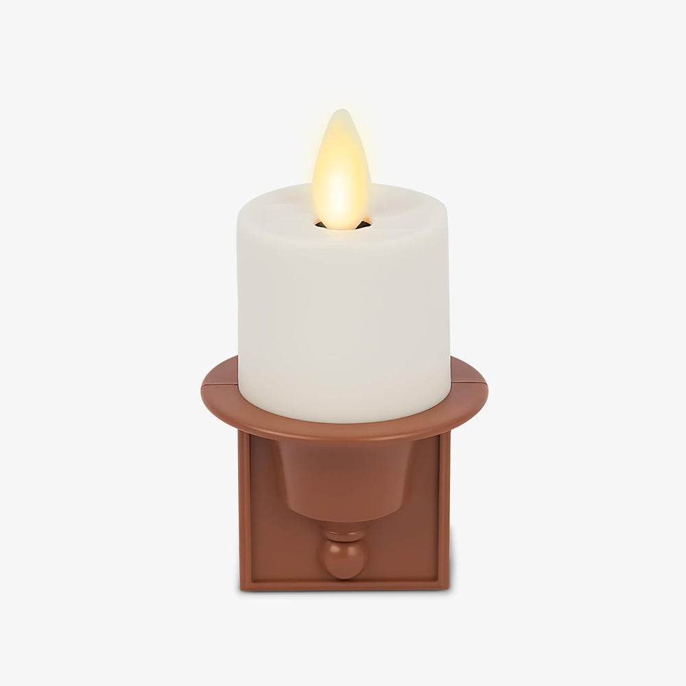 Luminara Flameless Candle Nightlight w/Dusk to Dawn Light Dark Auto Sensor, B...
