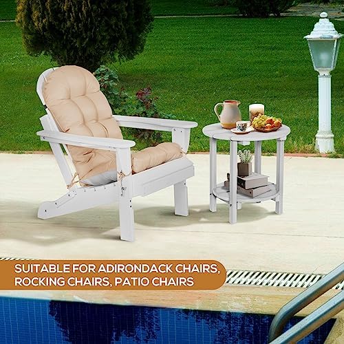 Adirondack Chair Cushions Set of 2, Thick High Back Rocking Chair Cushion 47x...