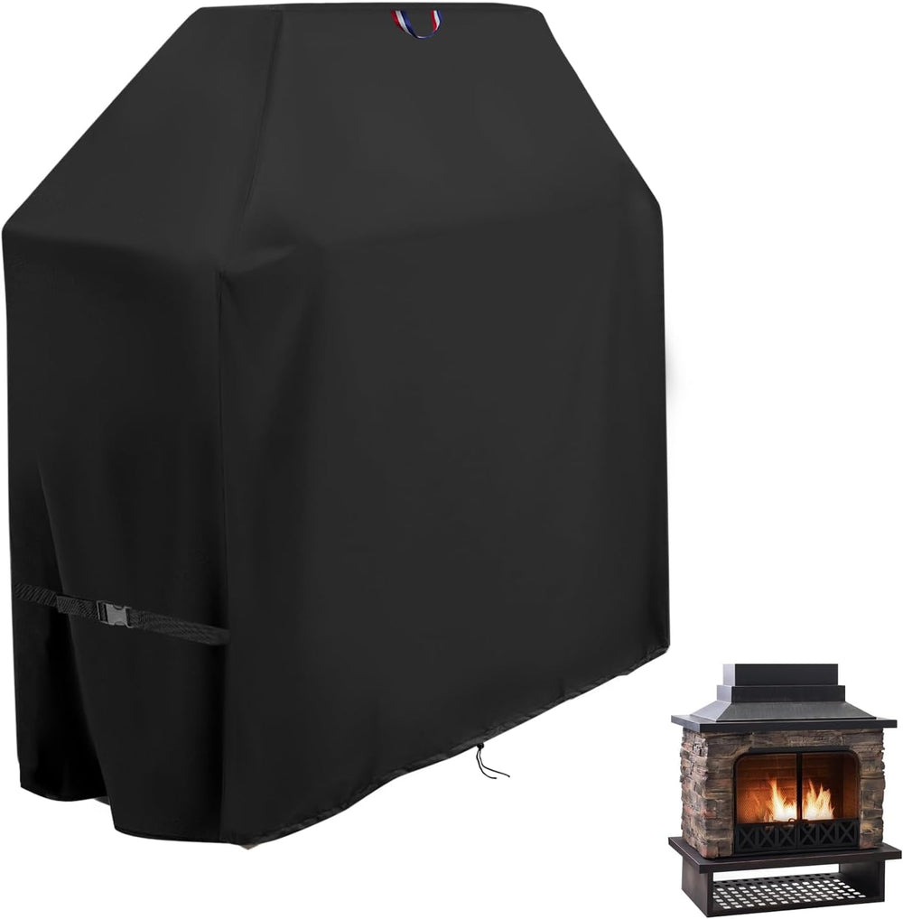 Fireplace Cover Outdoor 42inch Wood Burning Fireplace Cover