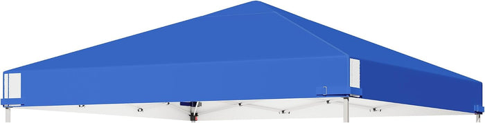 10x10 Replacement Canopy Top, Waterproof & UV Protection Pop Up Canopy Tent Cover Roof, for Straight Leg Frame, Blue