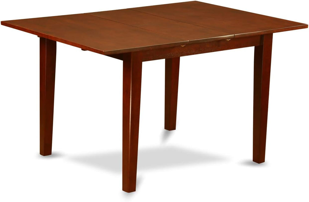 East West Furniture PSCA6C-MAH-LC 6 Piece Modern Dining Table Set Contains a ...