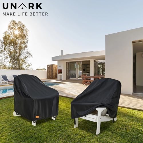 Outdoor Adirondack Chair Cover 2 Pack,Heavy Duty Patio Covers Waterproof, Out...