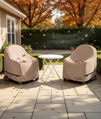 ULTCOVER Patio Adirondack Chair Cover 32W x 35D x 36H in