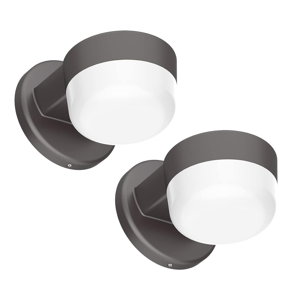 TIERONE Modern LED Wall Pack Light Security Light with Dusk to Dawn Photocell...