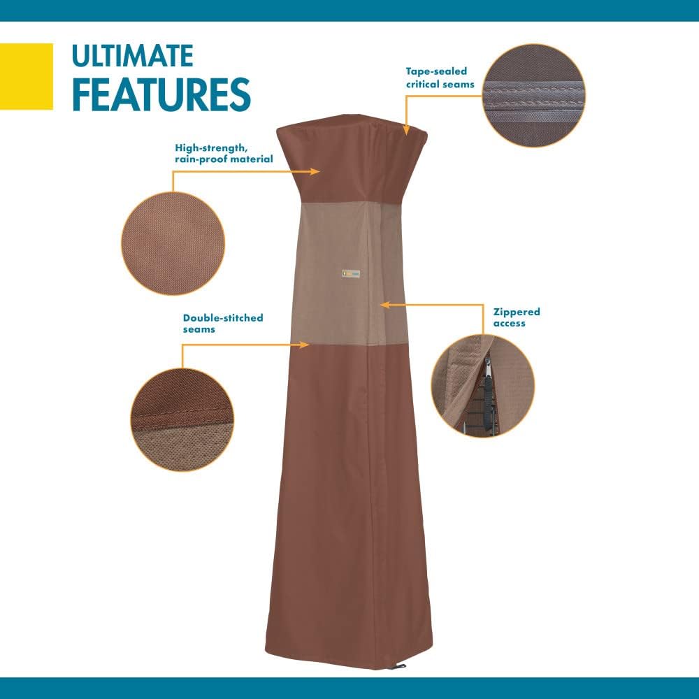 DUCKCOVERS Ultimate Waterproof 21 Inch Patio Pyramid Torch Heater Cover, Outd...