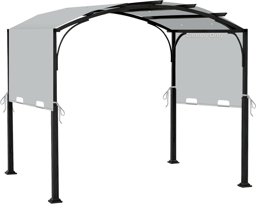 85"x 208" Universal Pergola Shade Cover, Garden Shade Replacement f...
