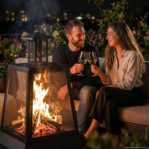 BALI OUTDOORS 28 inch Fire Pit Outdoor