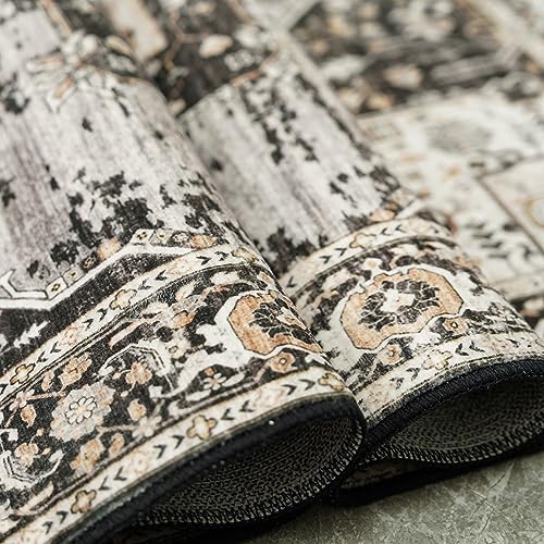 RUUGME Washable 9x12 Area Rugs - Large Rugs for Living Room Stain Resistant C...