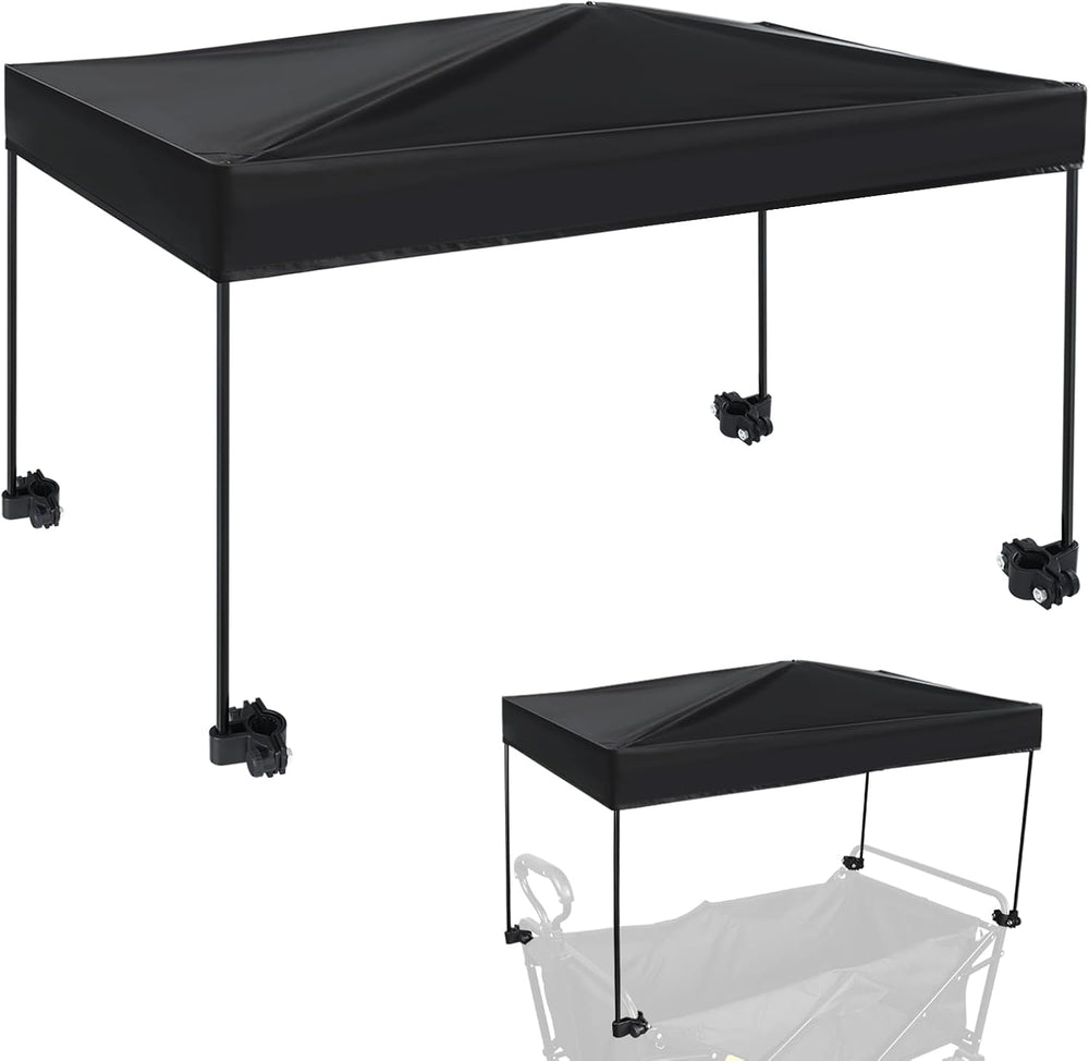 Wagon Canopy Cover Garden Push Awning Portable Outdoor Stroller Accessories A...
