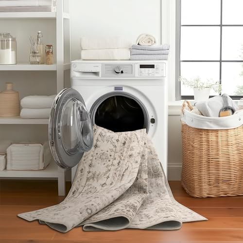 ReaLife Rugs Machine Washable Area Rug Runner - Living Room Bedroom Bathroom ...