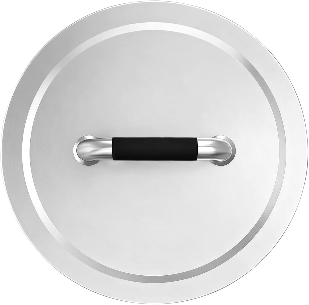 Fire Pit Lid for Solo Stove Bonfire 19.5", 304 Stainless Steel Round Fir...