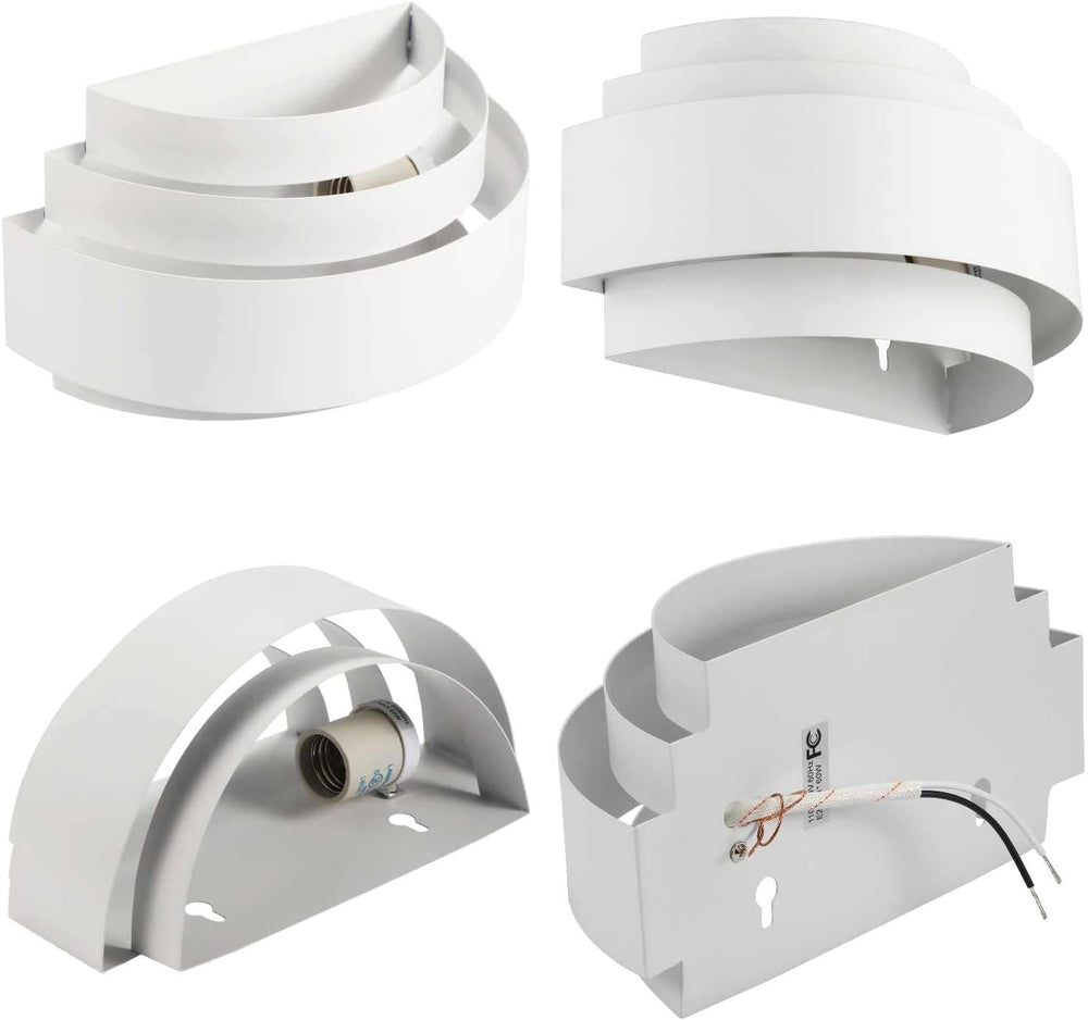 LightInTheBox Modern Wall Sconce Set of 2 Indoor Wall Light Fixture Half Moon...