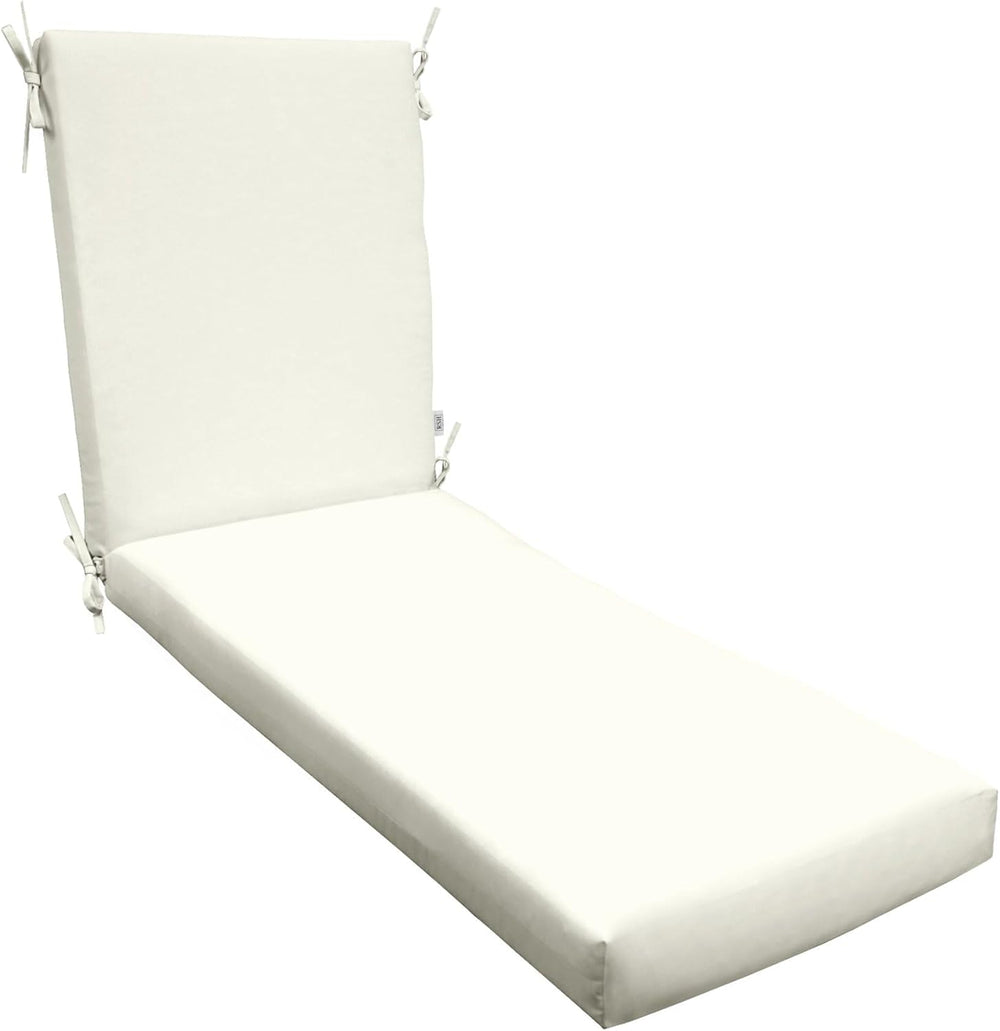 RSH DECOR Sunbrella Foam Chaise Lounge Seat Cushion | 80” x 23” x 3” | Sunbre...