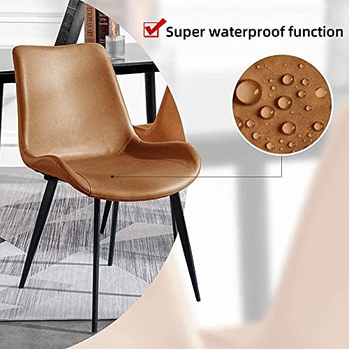 HIPIHOM Dining Chairs Set of 2, Modern Kitchen & Dining Room Chairs, Upho...