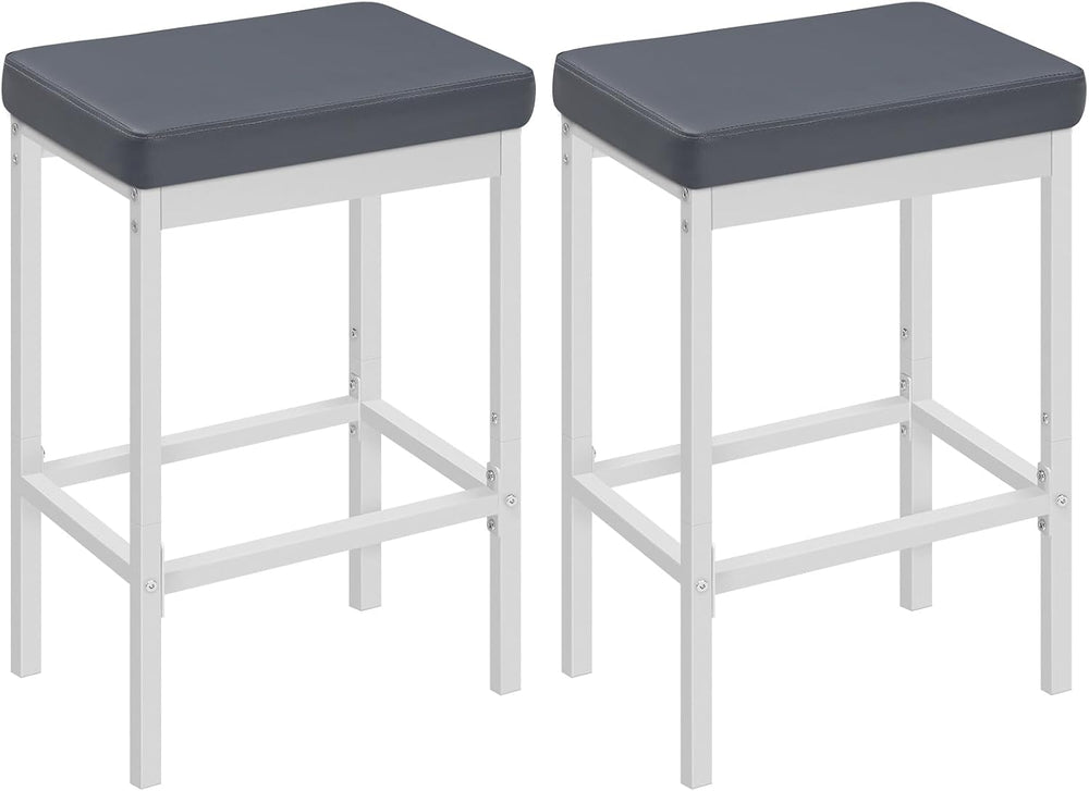 HOOBRO Bar Stools, 24.8-Inch Height Stools, Breakfast Bar Stools, Kitchen Bar...