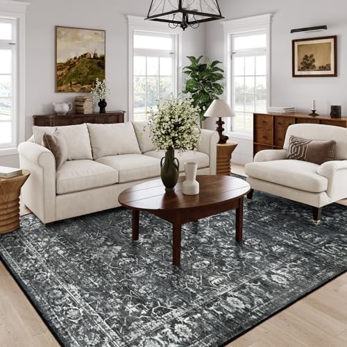 Lahome Margot Area Rugs 9x12 Living Room Soft Large Rugs for Bedroom, Boho Bl...
